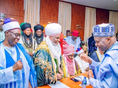 Gombe Govenor and Gombe Emir